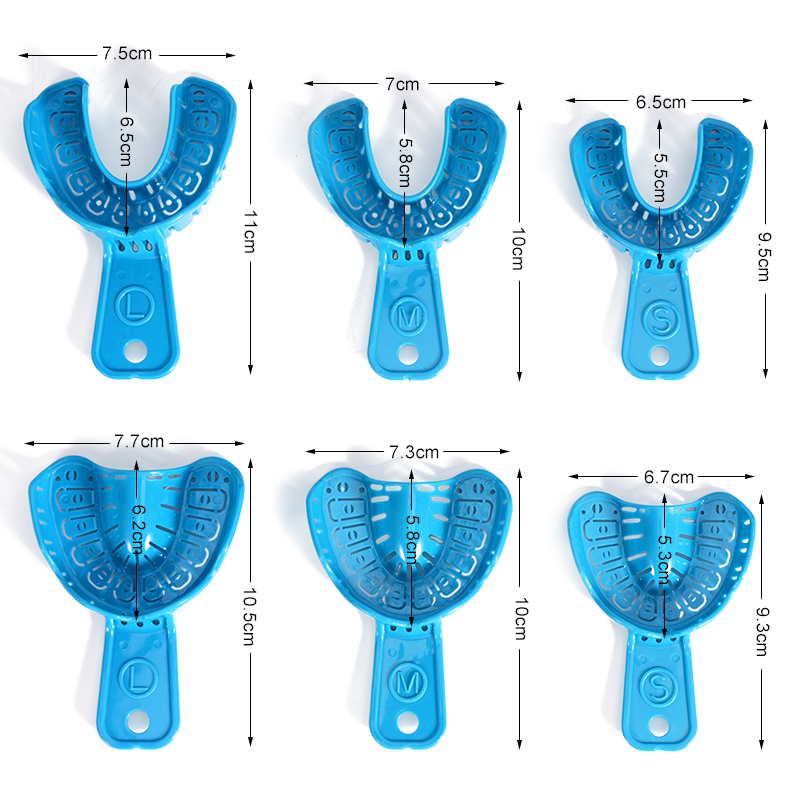Teeth Whitening Trays - 6 bandejas de impresión para implantes