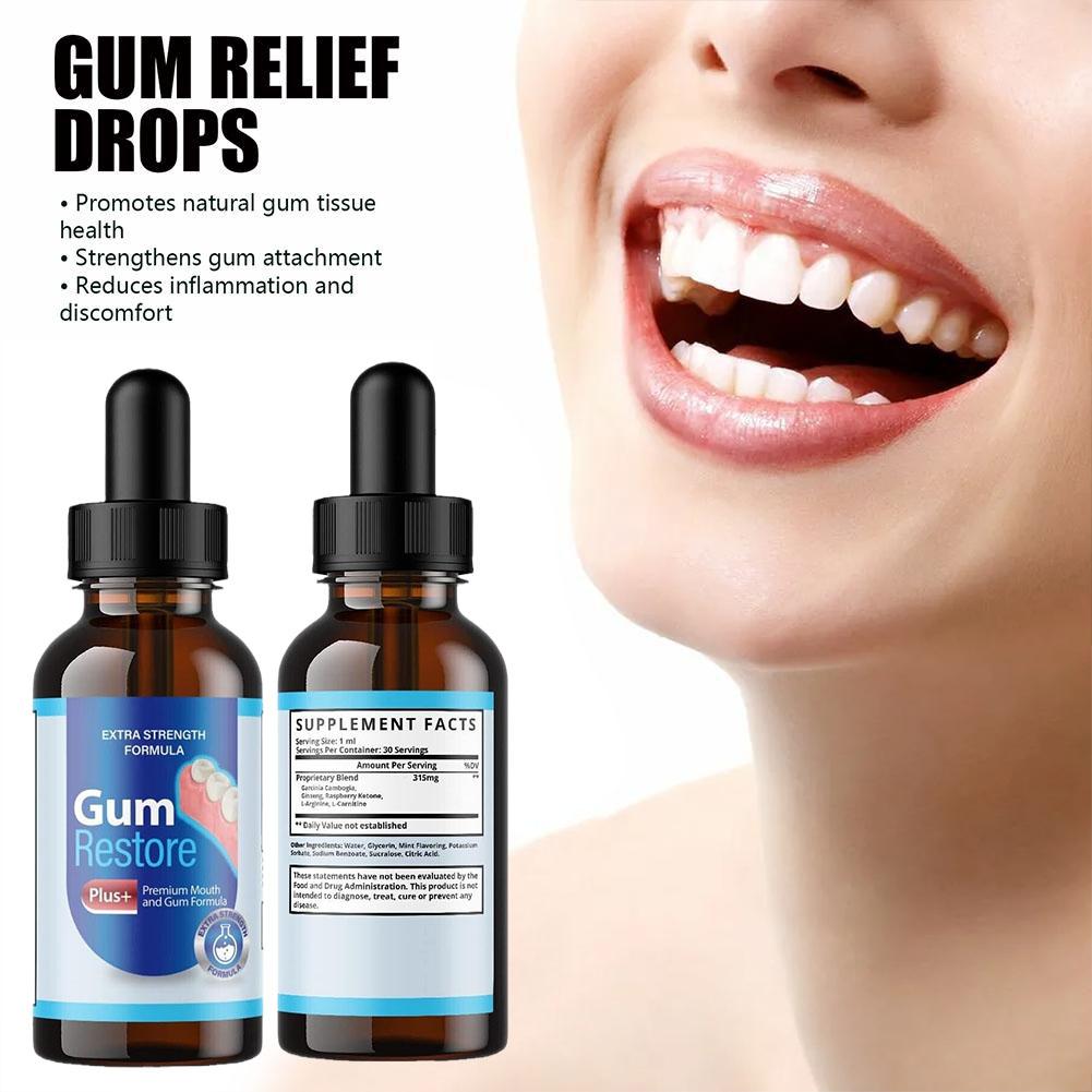 Gotas de goma para aliviar las - Teeth Whitening Fast reseña y precio