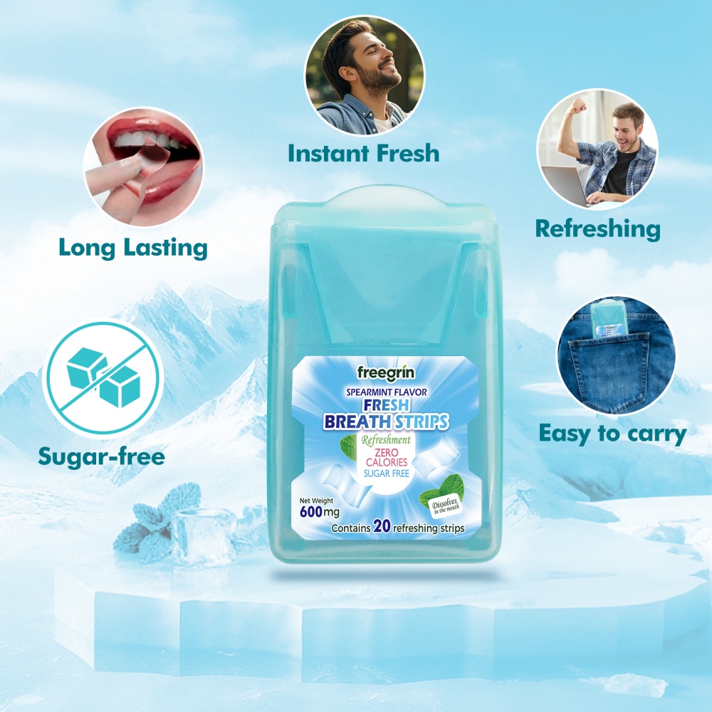 Tiras de Menta FREGRIN para Re - Teeth Whitening Fast reseña y precio