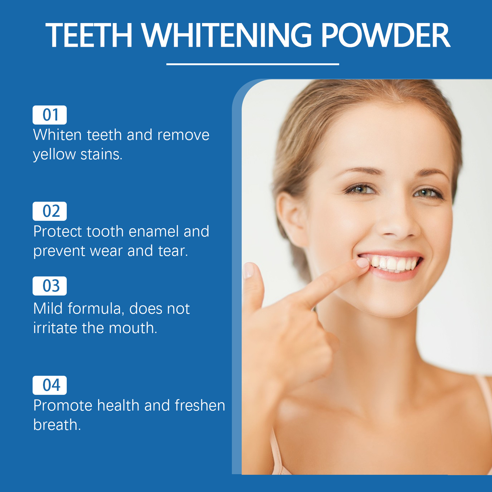 ORALHOE Polvo Blanqueador Dent - Teeth Whitening Fast reseña y precio