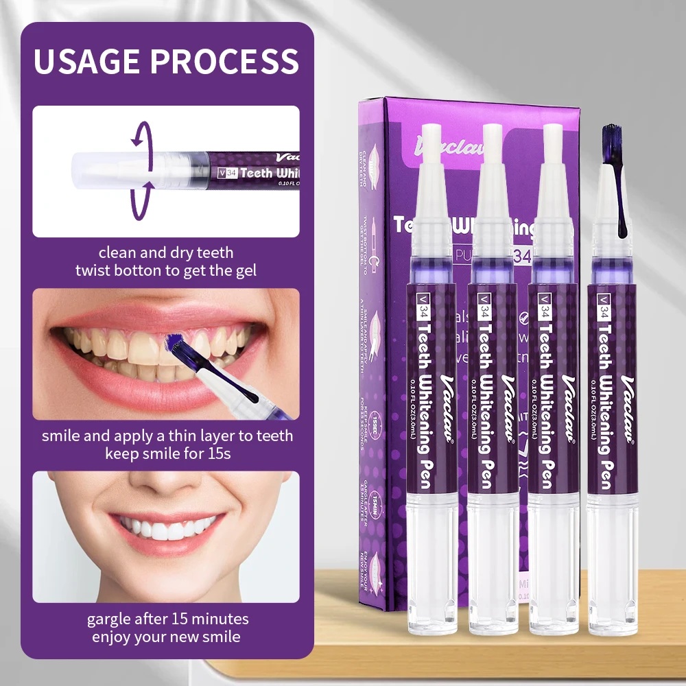 Vaclav V34 Bolígrafo de gel bl - Teeth Whitening Fast reseña y precio